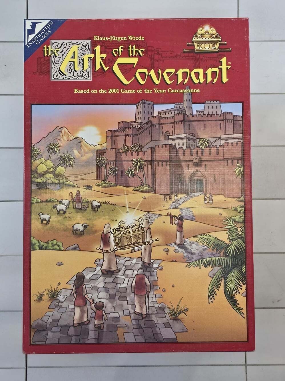 The Ark of the Covenant Board Game 2003 COMPLETE Carcassonne Klaus Wrede OOP
